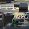 2 Pcs Universal Adjustable Brass Windshield Washer Nozzles - Fits