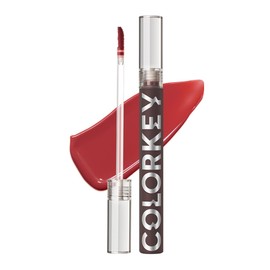 COLORKEY Lip Gloss Mirror Series, Hydrating Lip Gloss with Essential oil, High Shine Glossy Lip Tint, Hydrated & Fuller-looking Lips, Long-Lasting Liquid Lipstick(R702)