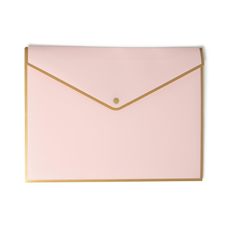 U Brands® Polypropylene Document Holders, 1/2" Expansion, Letter Size, Assorted