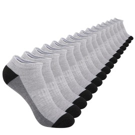 Comfoex Boys Socks 8 Pairs 6-8 4-6 8-10 Years Old Ankle Athletic Low Cut Socks Short Half Cushioned Socks