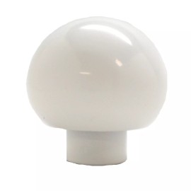 BELWITH White 1-1/4" Ceramic Dome Round Cabinet Knob Pull P307-24