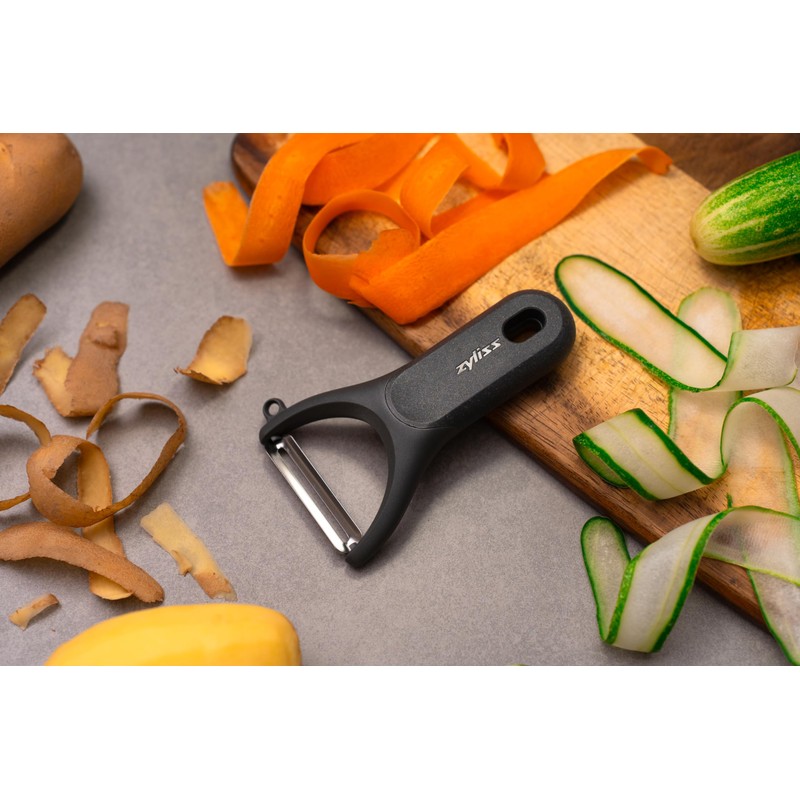 Zyliss Y Shaped Peeler, Extra Sharp Fruit/Vegetable/Potato Peeler with Sustainable