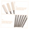 Mobestech 12pcs Wool Polishing Wheels Grinding Bits for Rotary Tools
