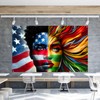 Juneteenth Backdrop for Photography Happy Juneteenth Banner African American 19th