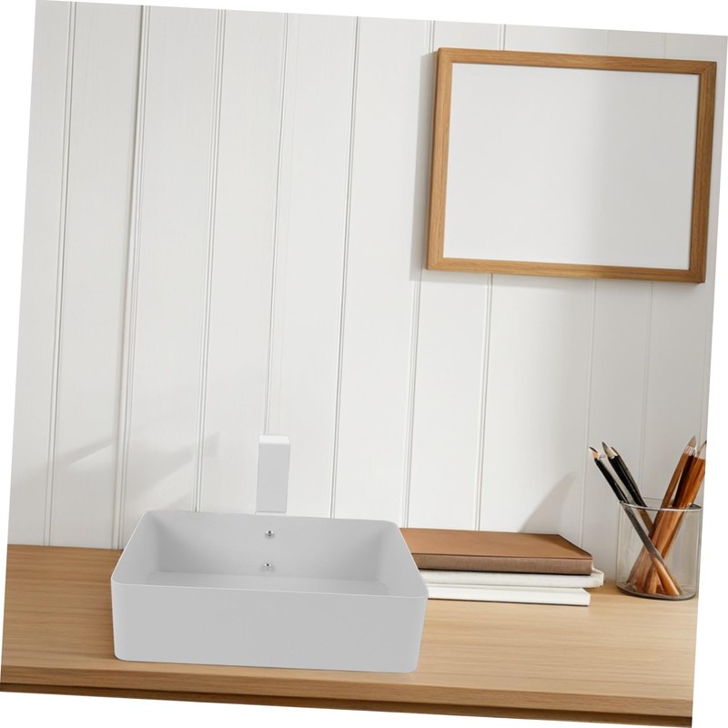 SHINEOFI Under Desk Hanging Shelf Multifunctional Metal Storage Basket Organizer