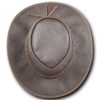 Barmah Hats Crackle Kangaroo Leather Hat 1018CR / 1018HC -