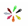 Torchwood Fishing Tackle 25 mixed colour plastic bait screws perfect