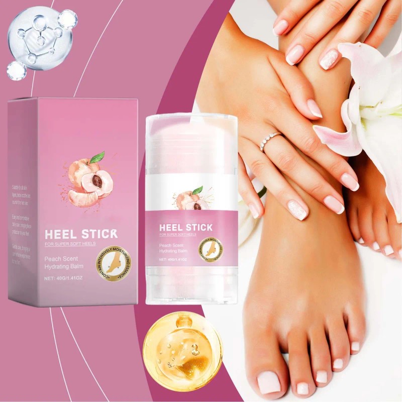 La Crema Para El Cuidado De Los Pies Con Grietas