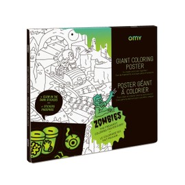 Omy Poster Para Colorear Zombis Grande Xanas