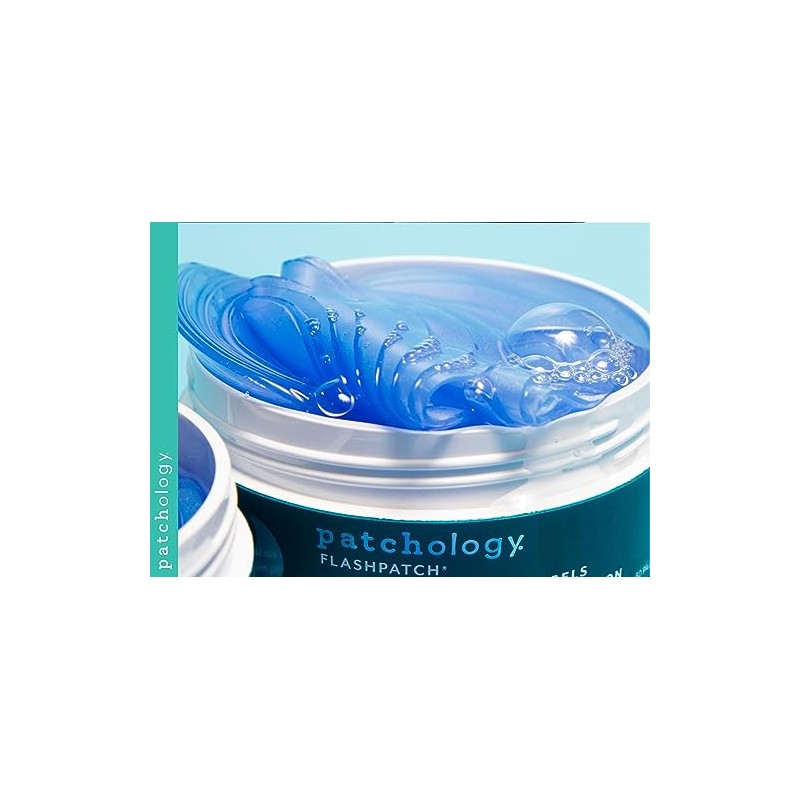 Patchology FlashPatch Restoring Night Eye Gels para ojeras, 30 unidades