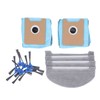Sweeper Accessories Side Brush Sweeper Rag Cleaner Dust Bag Set