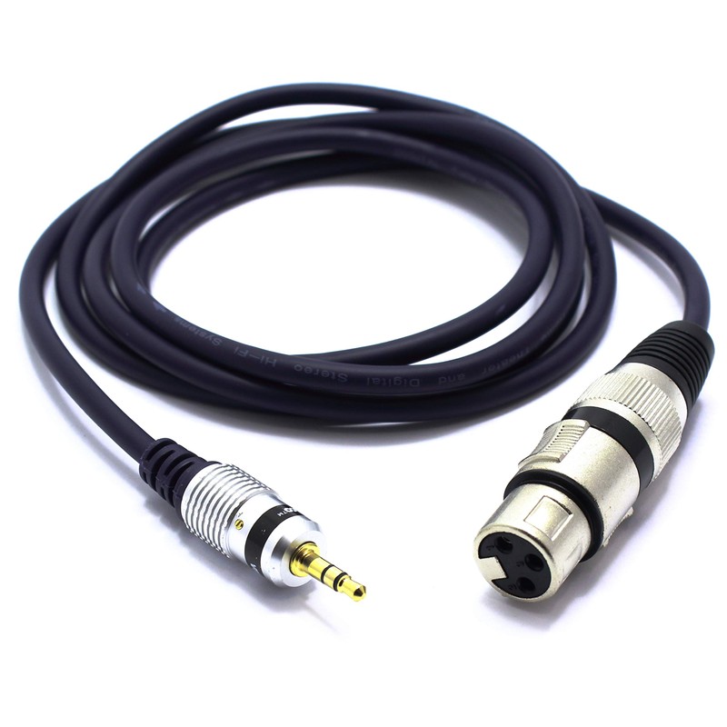 VITALCO XLR Female to 3.5 mm Stereo Jack Cable 3