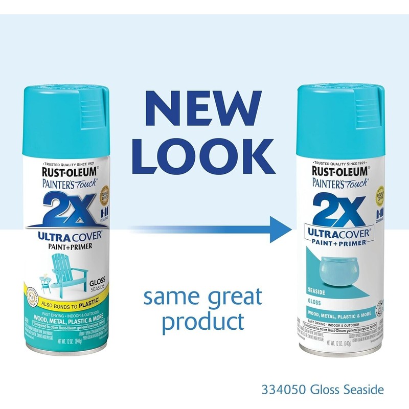 Rust-Oleum Painter's Touch 2X Ultra Cover Gloss Seaside Spray Paint