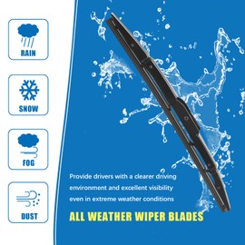 CJPPPZIW Windshield Wipers-13 Inch Replacement for 2006 2007 2008 2009 2010 Ford Explorer Wiper Blades for My Car,Quality Rear Windshield Wiper Blades(Set of 1)