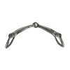 Equine Smile ES0106 D-Ring D-Button Bit Simple Broken Stainless Steel