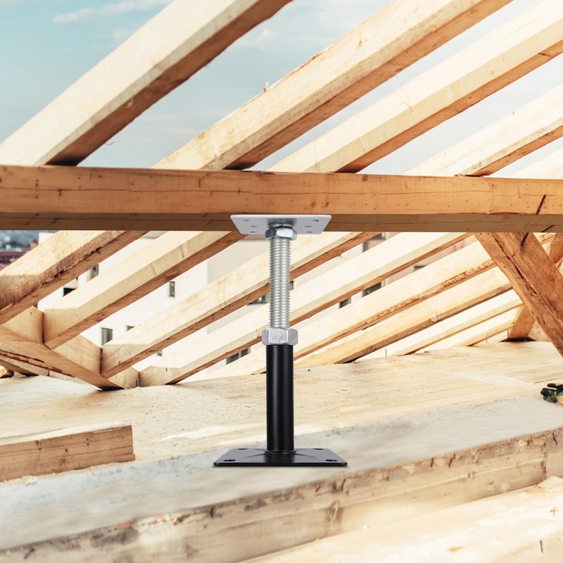 8 PCS Adjustable House Floor Jacks,RV Step stabilizer，Post Floor Joist