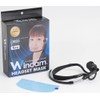 MOVE ON WINCOM Headset Mask, Black, 1 Pack W-HSM-1B