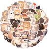 YULILO 50 Pcs Cute Cat Stickers for Kids, Kawaii Stuff