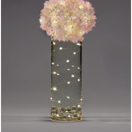 6 Led Fairy Lights Strings Garland-Warm White Glow-Fully Submersible-Not Including The Vase