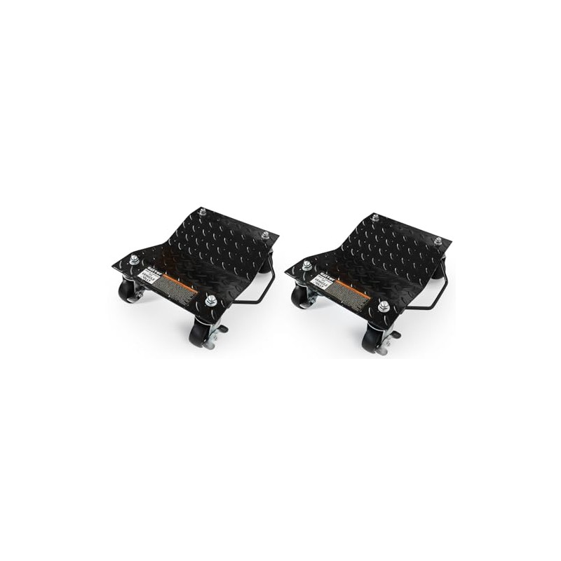 MaxWorks 51038 16" x 12" Solid Steel 2 Piece Car
