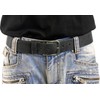 Harrys-Collection HC Men's Women's Leather Belt Buffalo Leather with Antique