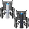 Threlaco 2 Pcs Oxygen Tank Holder for Wheelchair Mesh Oxygen