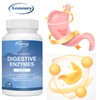 Xemenry Digestive Enzymes Prebiotic & Probiotic Supplement, 120 Capsules, Organic