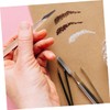 Ipetboom 2pcs Waterproof Brow Liner Pencil Wooden Tip for Natural