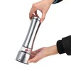 Stainless Steel & Acrylic Manual Salt & Pepper Mill Grinder