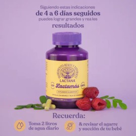 Lactana Escasez Leche Materna Suplemento Lactancia 120 Capsu