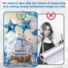Arsmat Large Clear Cellophane Gift bags, 10 Pack 16"X24" Cellophane