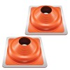 2pcs Flexible Silicone Roofing Jack Pipe Flashing High Temp -101