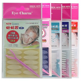 iCharm Double Eyelid Tape Queen Double Sided Nano Magic Slim 5 Packets Choose 1 Nude Skin Basic Type 5 Packs / 아이참 쌍꺼풀테이프 퀸 양면 나노 매직슬림 5봉 택1 누드 스킨 기본형 5봉