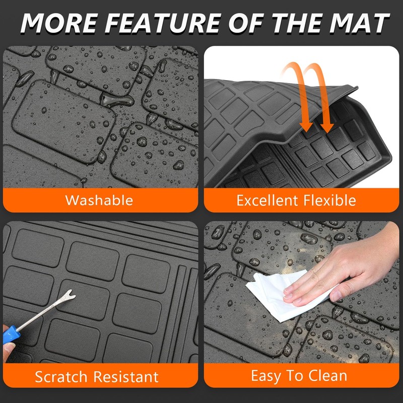 powoq Hybrid Cargo Liner Compatible with 2023-2026 Honda CRV Upper