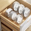 MINGFANITY 2PCS Plate Holders Organizer, Metal Dish Storage Dying Display