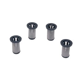 Valley Industries Broadcast Spray Boom Nozzle Strainers - 100 Mesh, Black, 4 Pack