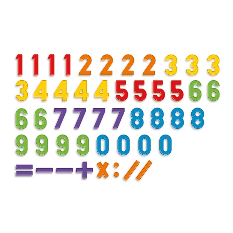 Quercetti - Magneta 123 Magnettafel Double-Face_Entry Level - Magnetspiel