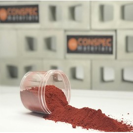 Conspec 2-oz. Brick RED Powdered Color for Concrete, Cement, Mortar, Grout, Plaster