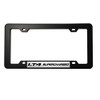 ERPART Black License Plate Tag Frame with LT4 Supercharged Black