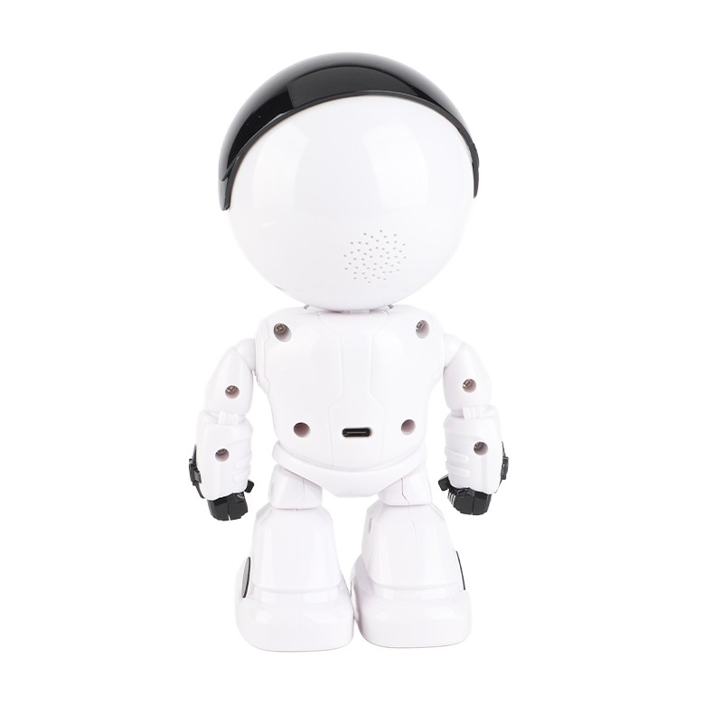 Robot Shape Wireless WiFi Camera 1080P HD Video 2 Way
