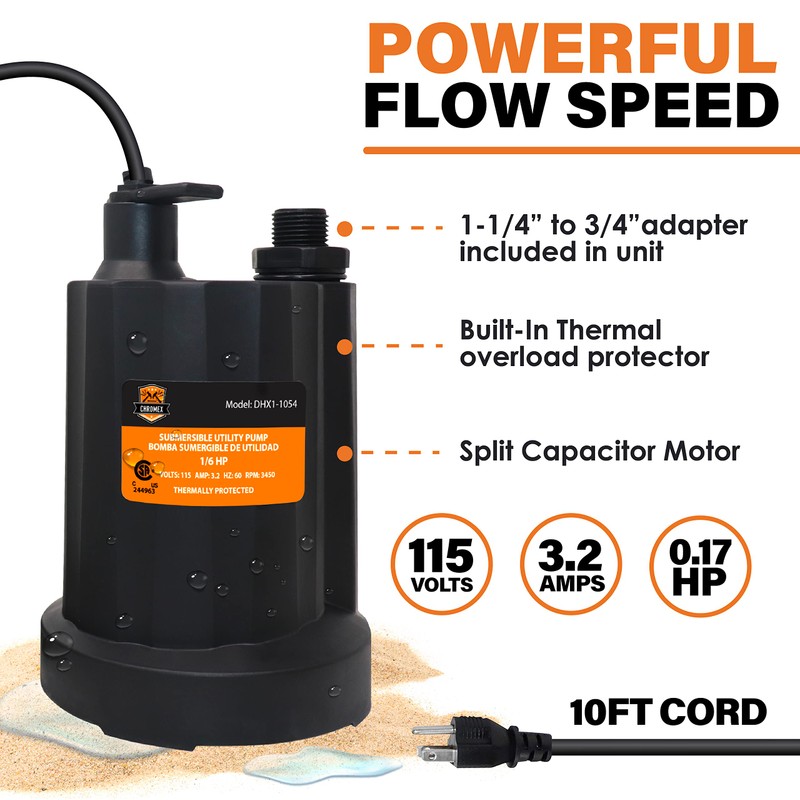 Chromex Tankless Heater Descaler Kit - Just Add Vinegar or