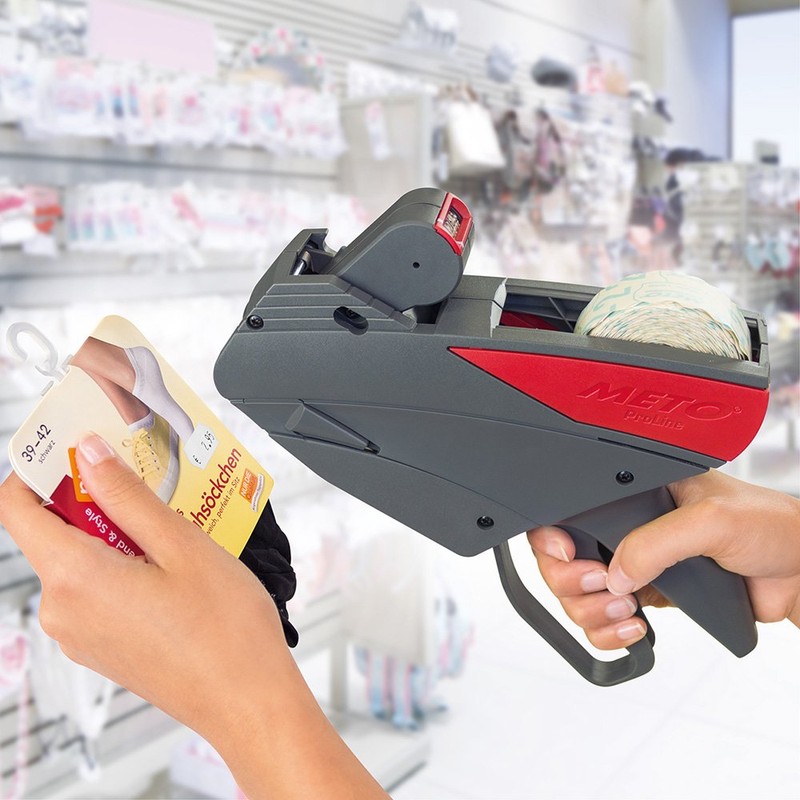 Meto 9506162 26 x 12 mm Hand Labelers - White