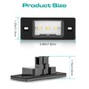 OZ-LAMPE LED Number Plate Light for Cayenne 1 VW GOLF5