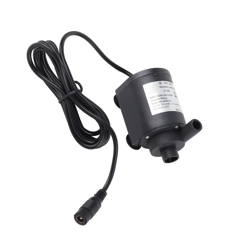 DC 24V 1000L/H Hot Water Circulation Pump Solar Brushless Motor