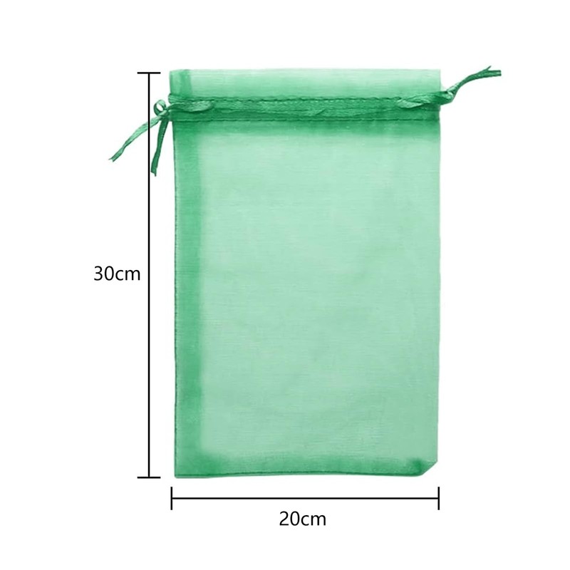 YWKJDDM 30 sacchetti in organza da riempire, per regali, matrimoni,