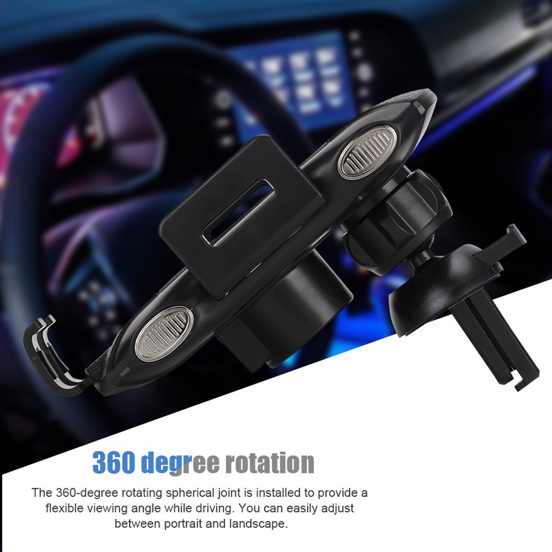 Wireless Car Fast Charger Car Mount Phone Holder for IOS
