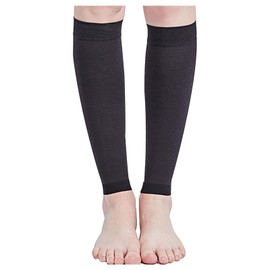 NEOBODY Compression Socks, Calf Supporter, Beautiful Legs, Graduated Compression, Standing Work, Compression Socks, High Socks, Set of 2, Men's, Women's, Large Sizes, 2 Colors, 5 Sizes, Black