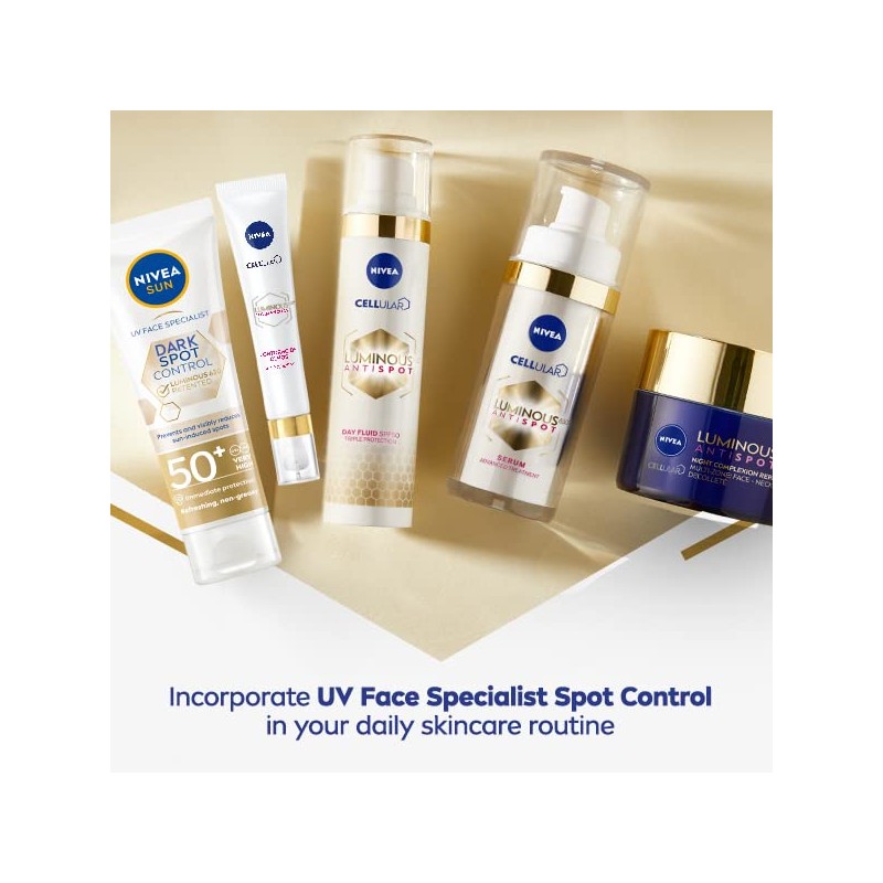 NIVEA Sun UV Face Specialist Dark Spot Control Sun Fluid