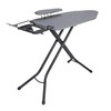 Household Essentials Wide Mega Ironing Board 4-Leg, Steel Top Pressing