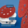 S&R 60 pcs 125mm Sanding Discs - Grit 40/60/80/120/180/240, Hook